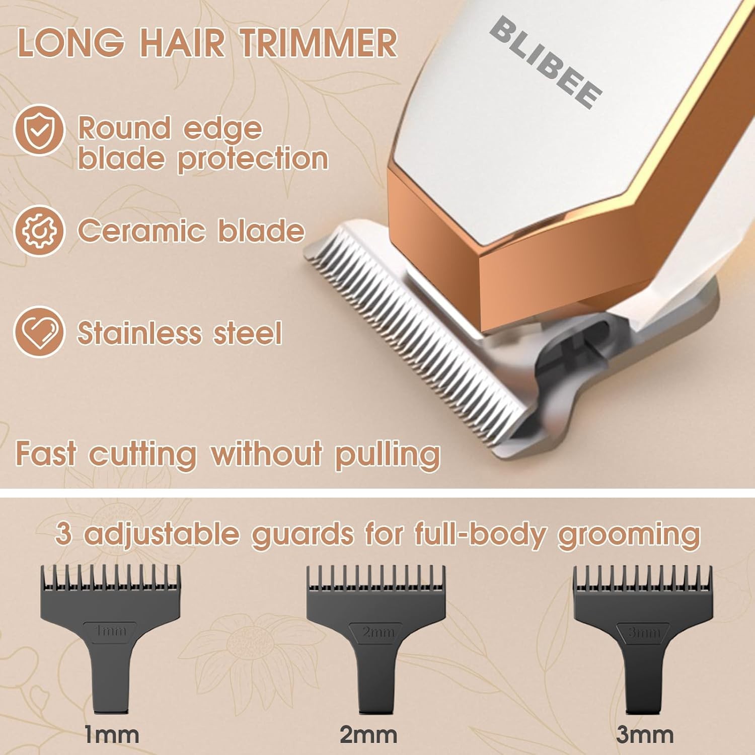 Bikini Trimmer & Hair Clippers for Women – Waterproof Electric Razor and 4 in 1