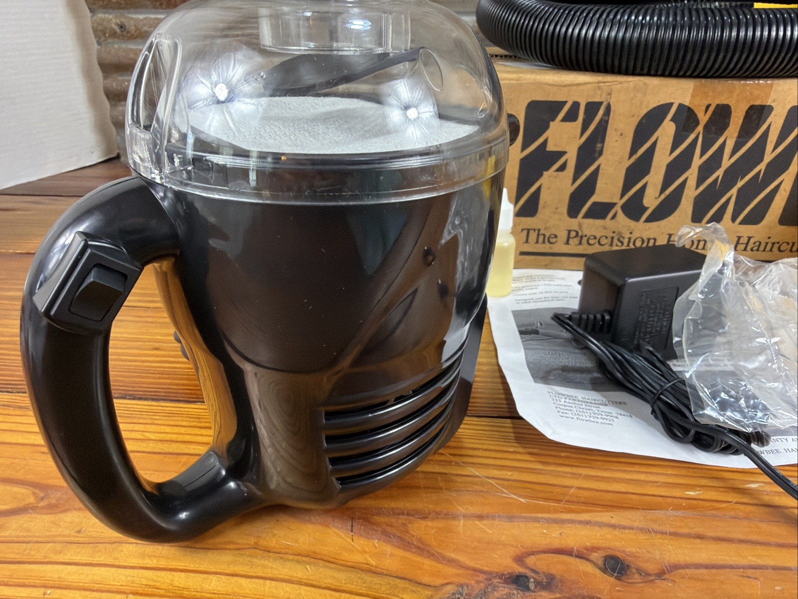 Flowbee Home Haircutting System Clipper Head/Hose, Vacuum & Accessories Included