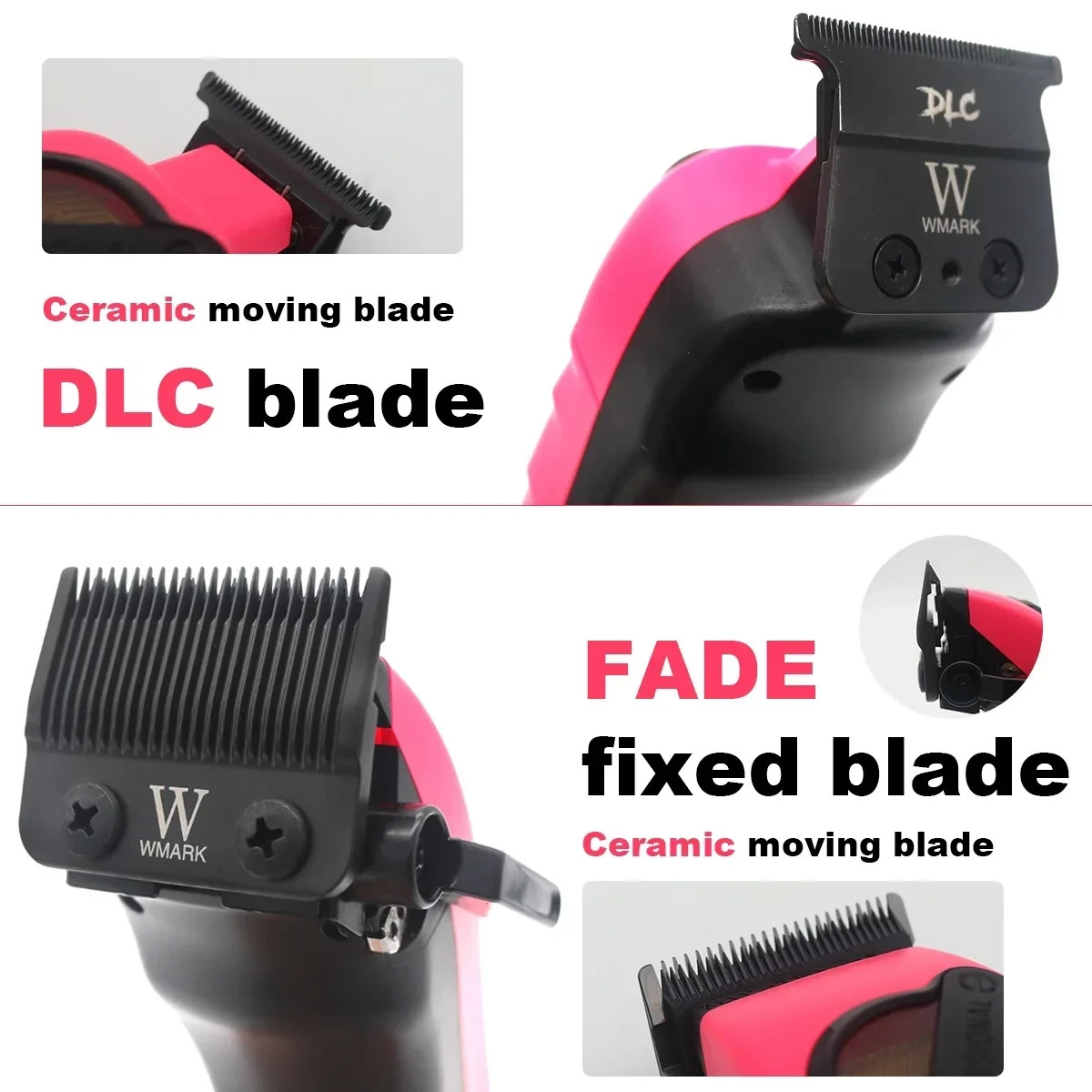 WMARK NG-8613KIT Pro Hair Cutting Kit – Fast, Cordless Clipper + Trimmer