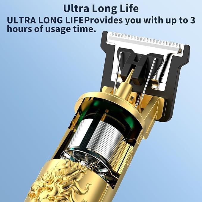 Vintage T9 Barbeador Dragon Beard Hair Trimmer Cutter Machine for Men