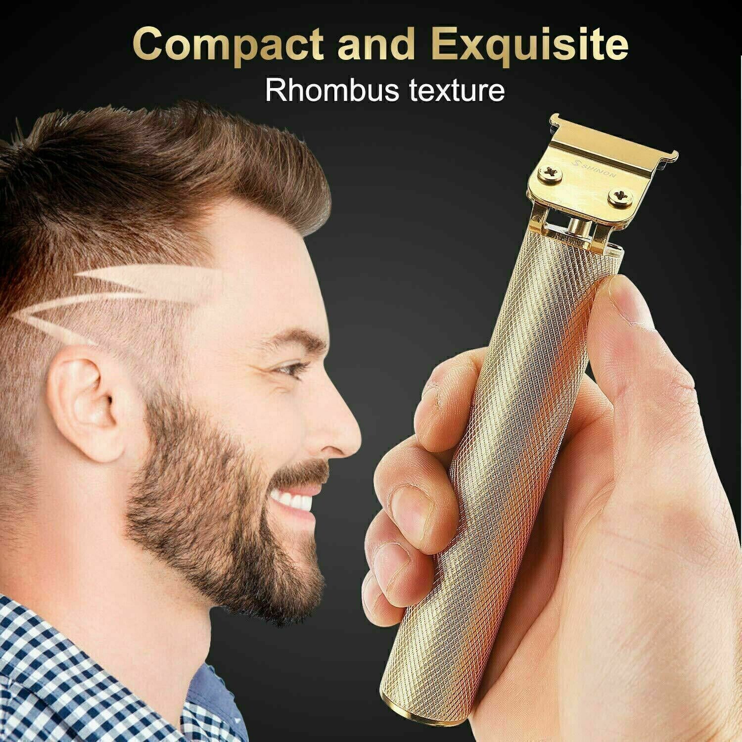 Professional Trimmer Hair Clippers Cutting Beard Cordless Barber Shaving Machine