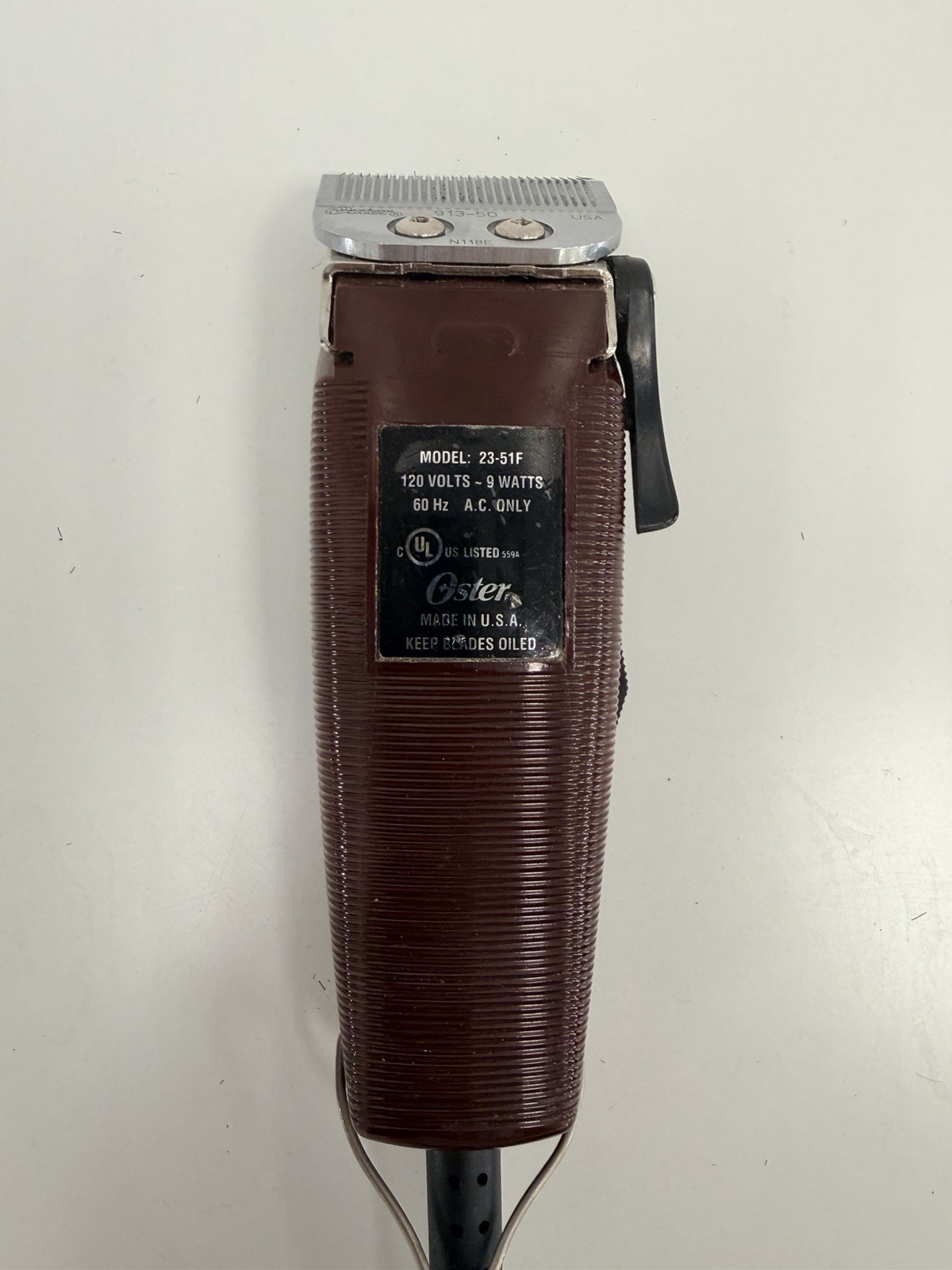 Oster Fast Feed Clipper with Ceramic Blade Adjustable Length