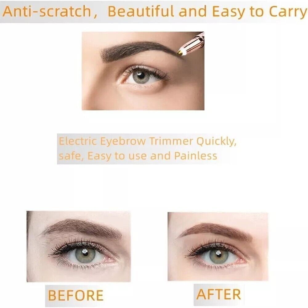 Finishing Touch Flawless Brows – Eyebrow Hair Remover /Rose Gold PAIN FREE BOXED