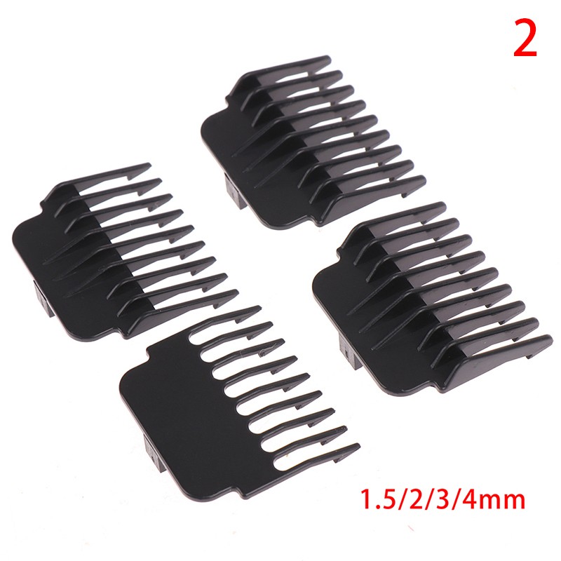 4Pc T9 Universal Hair Trimmer Clipper Limit Comb Guide Sets Limit Calipers To p9