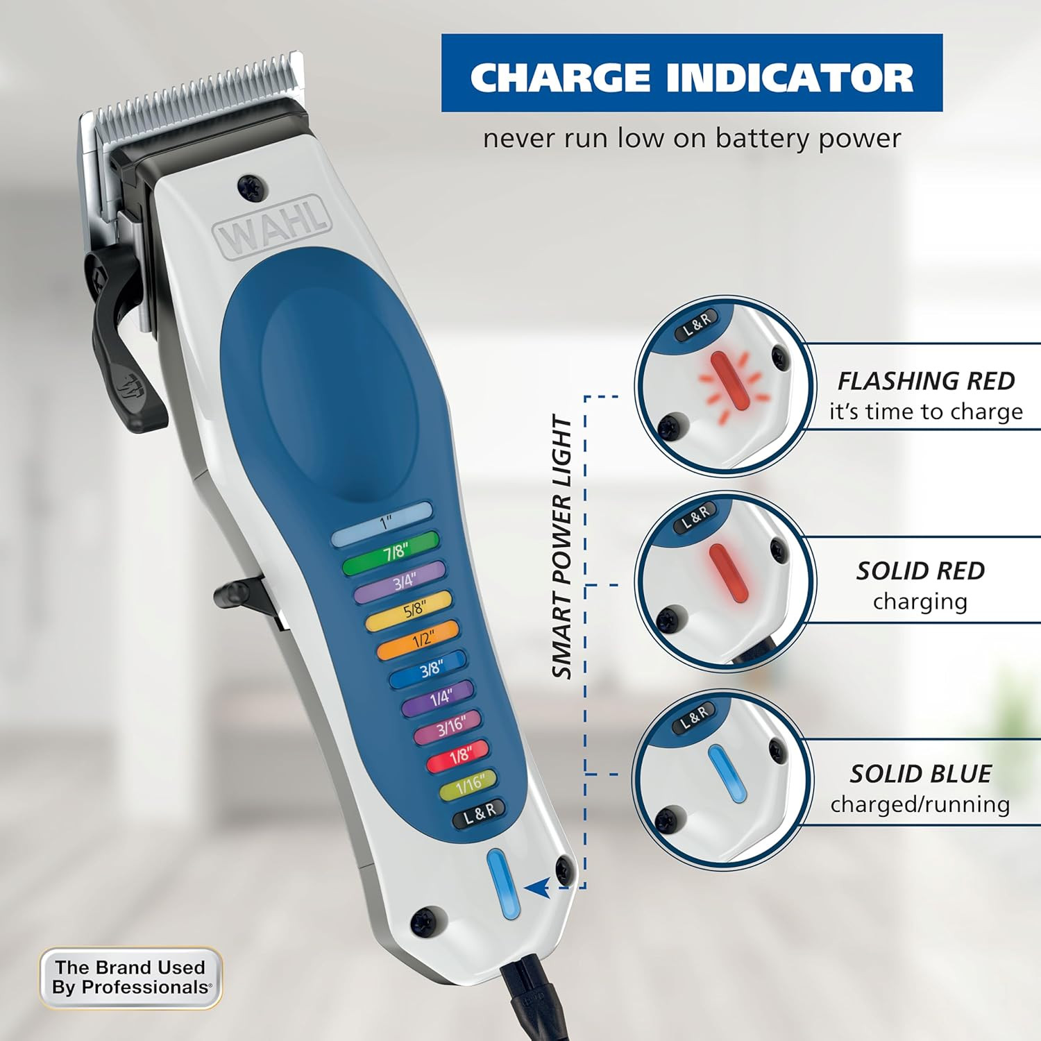 Lithium-Ion Color Pro Cordless Hair Clipper & Trimmer Haircutting Kit |