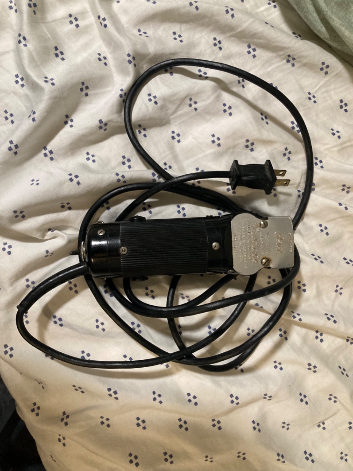 Vintage Oster Hair Clippers-Model 10 Progienic-Heavy Duty – Tested and Works