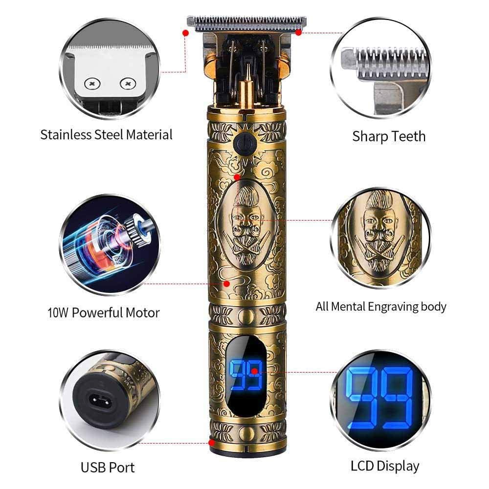 Hair Clippers for Men, Professional Hair & Beard Trimmer for Men, Mustache Tr…