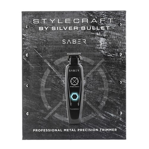StyleCraft by Silver Bullet Digital Brushless Motor Saber Hair Trimmer Black