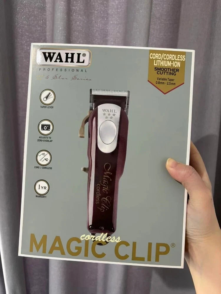 Wahl Professional – 5-Star Cord/Cordless Magic Clip #8148-90+ Minute Run Time