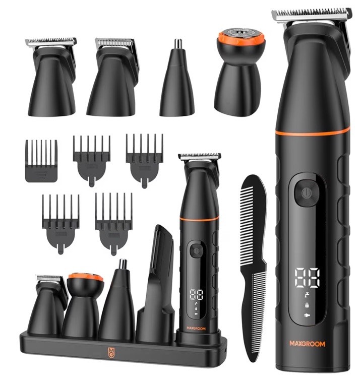 MAXGROOM Men’s 5-in-1 Body Shaver Electric Trimmer VIO Shaver USB Rechargeable