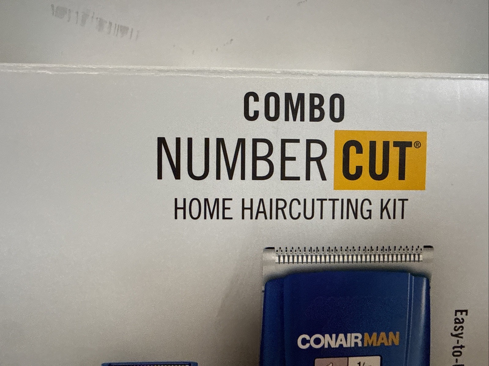 NEW Conair Man Combo Number Cut Home Haircutting Kit