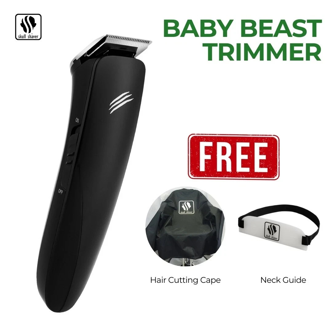 New Skull Shaver Baby Beast Trimmer: Cordless Hair and Beard Trimmer