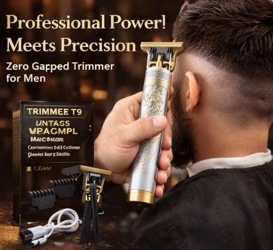 Vintage T9 Barbeador Dragon Beard Hair Trimmer Cutter Machine for Men