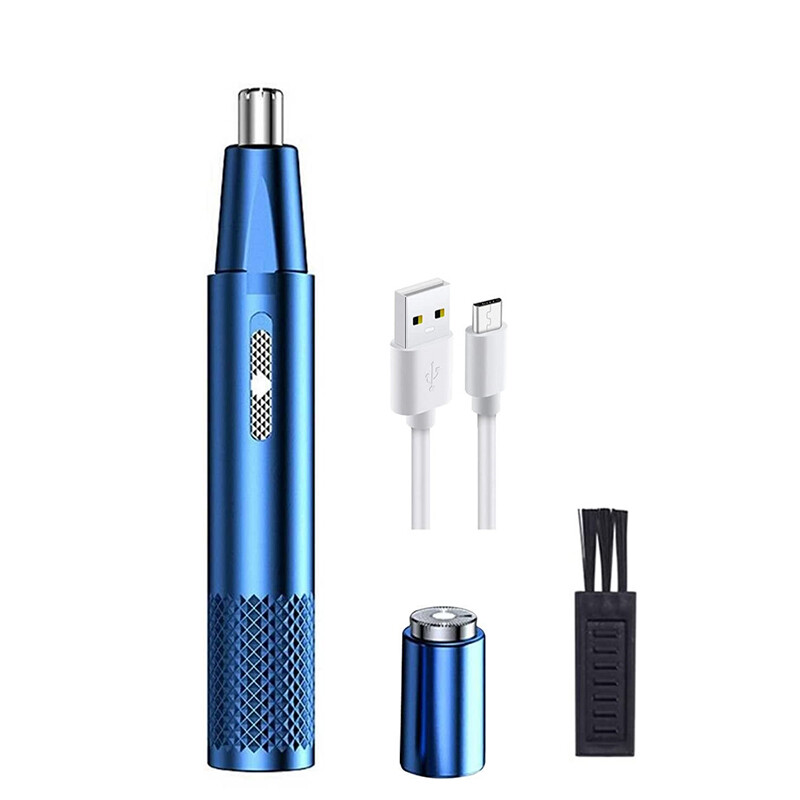 Micro Groomsman Battery Personal Trimmer for Hygienic Grooming with Rinseable