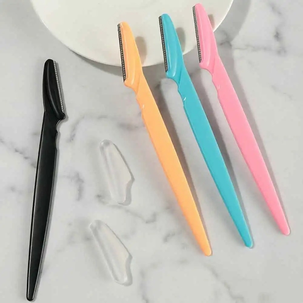 6 PCS Women Face & Eyebrow Hair Removal Safety Razor Trimmer Shaper Shaver