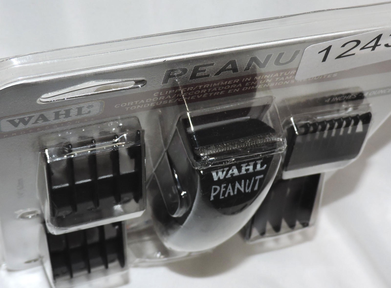 WAHL Professional Peanut – Model 8655 Black Kit Trimmer Clipper #12430