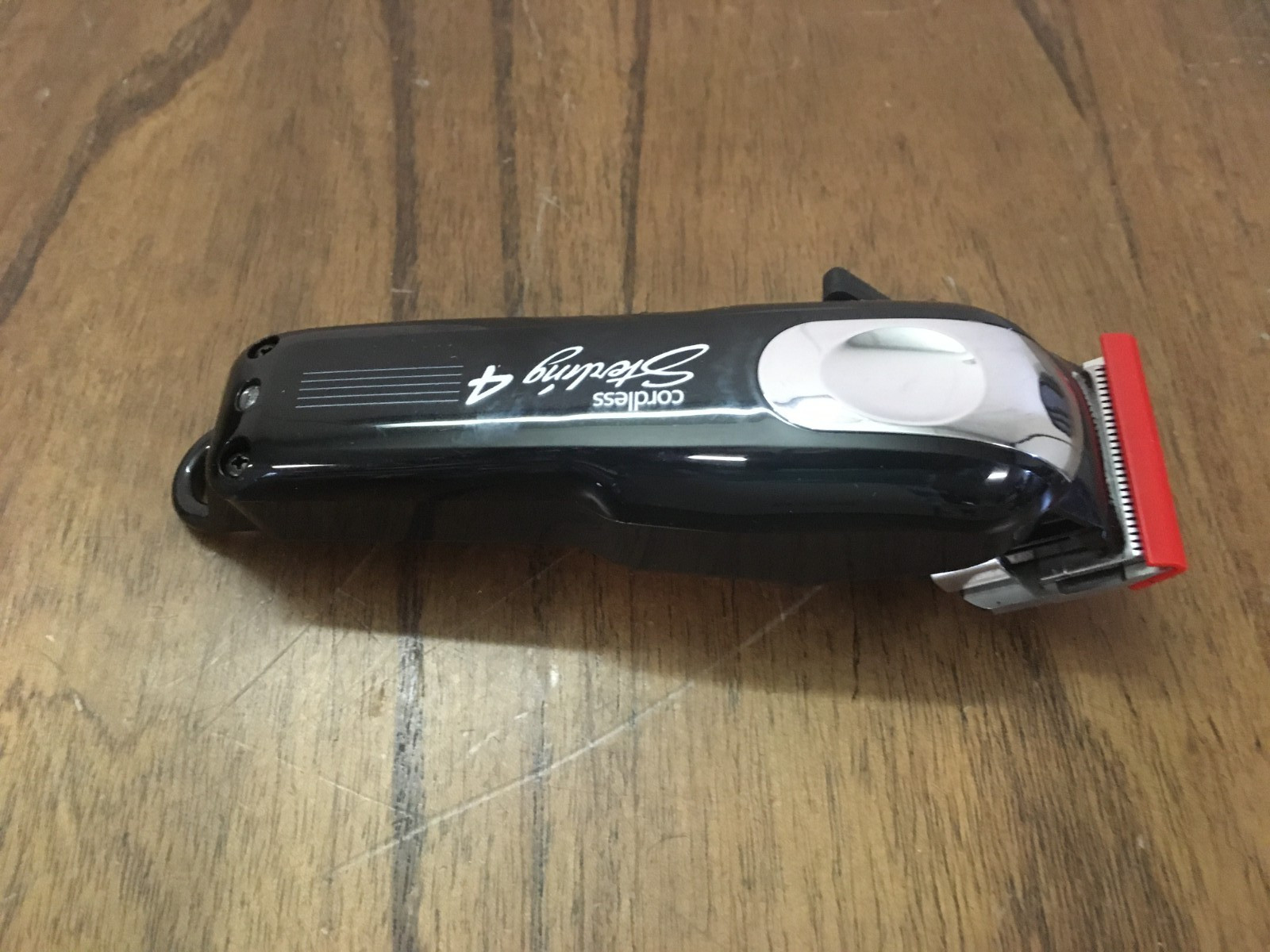 NEW Wahl Sterling 4 Cordless Clipper Black/Silver Lithium-Ion Rotary Motor