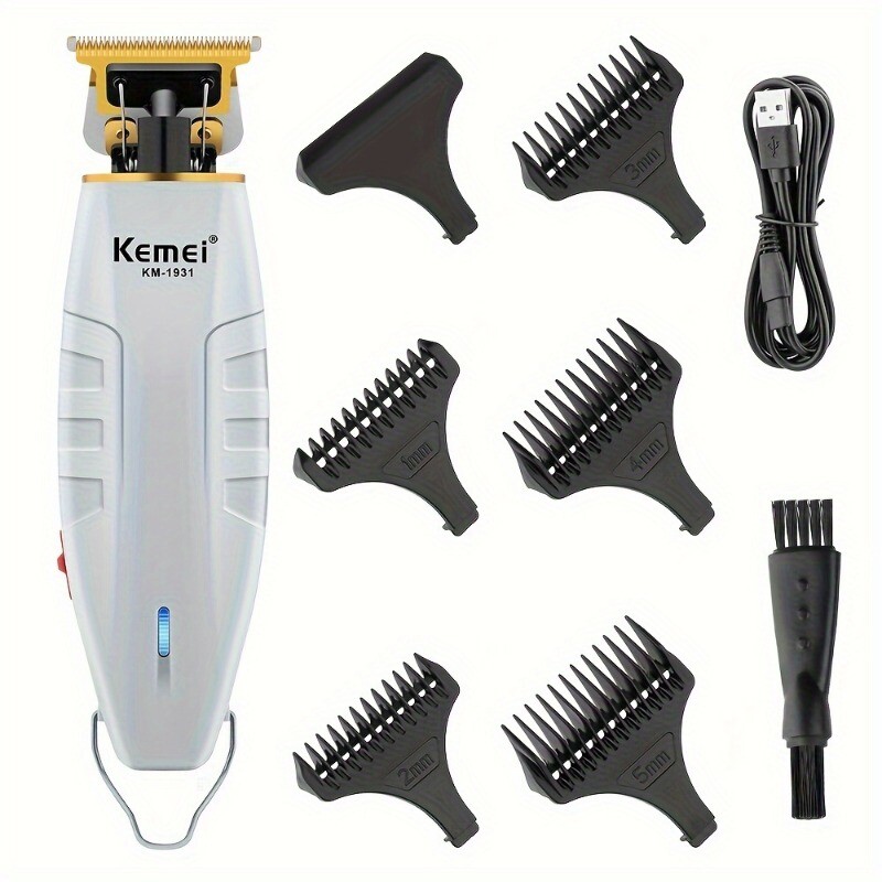 Kemei Professional Hair Clippers Cordless Trimmer Beard Cutting Machine Barber