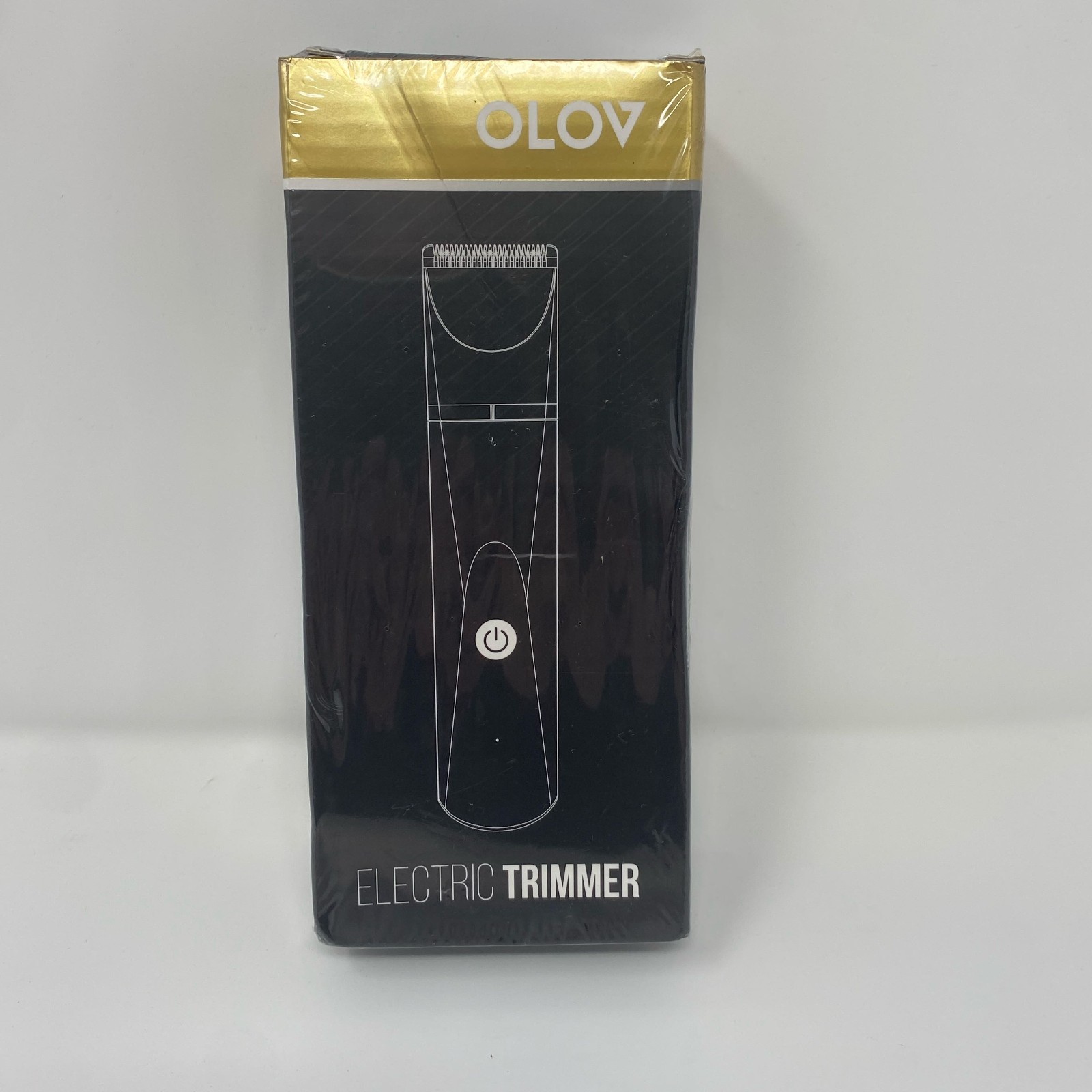 OLOV YP-7032 Electric Body & Groin Trimmer, Black/Gold, Waterproof