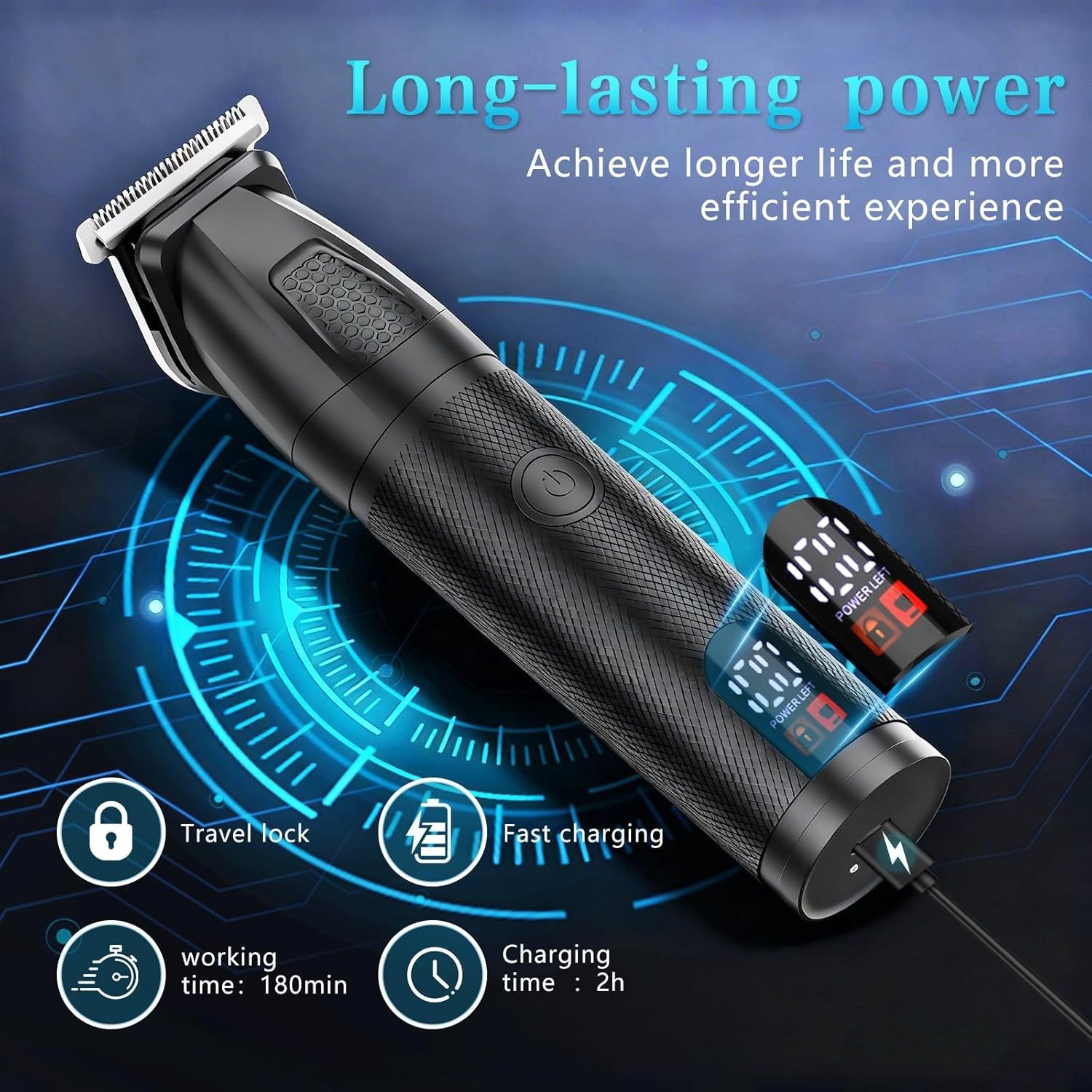 Manscape Beard & Body Trimmer for Men,Waterproof,All in 1 Grooming Kit