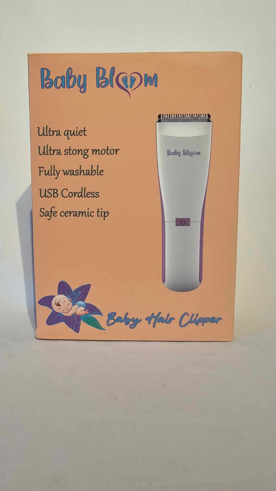 Baby Bloom Quiet Baby Hair Clippers, Specially Designed for Kids with Autism