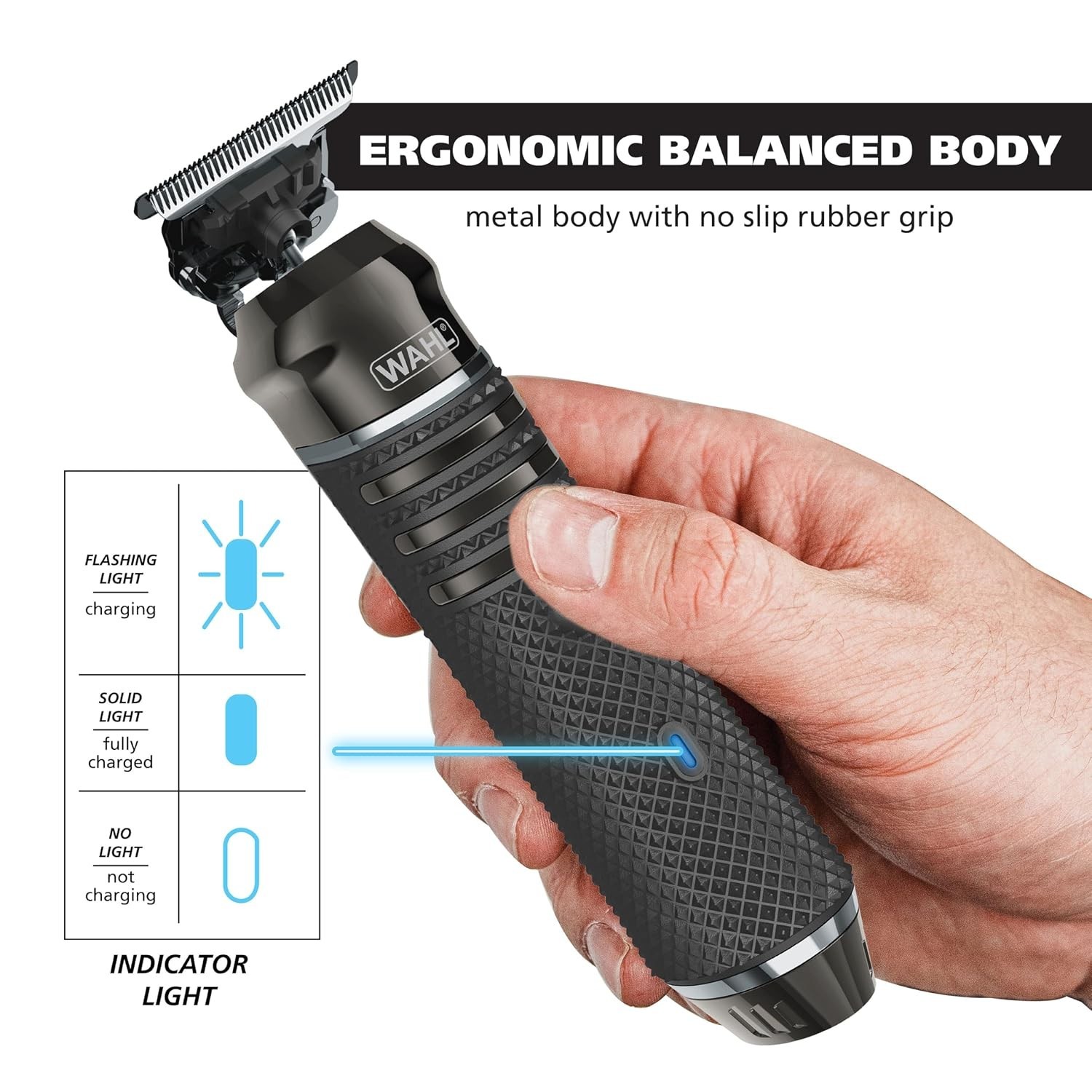Wahl Pro Series Skeleton Lithium-Ion Trimmer 3026018 Cordless Beard Hair Trimmer