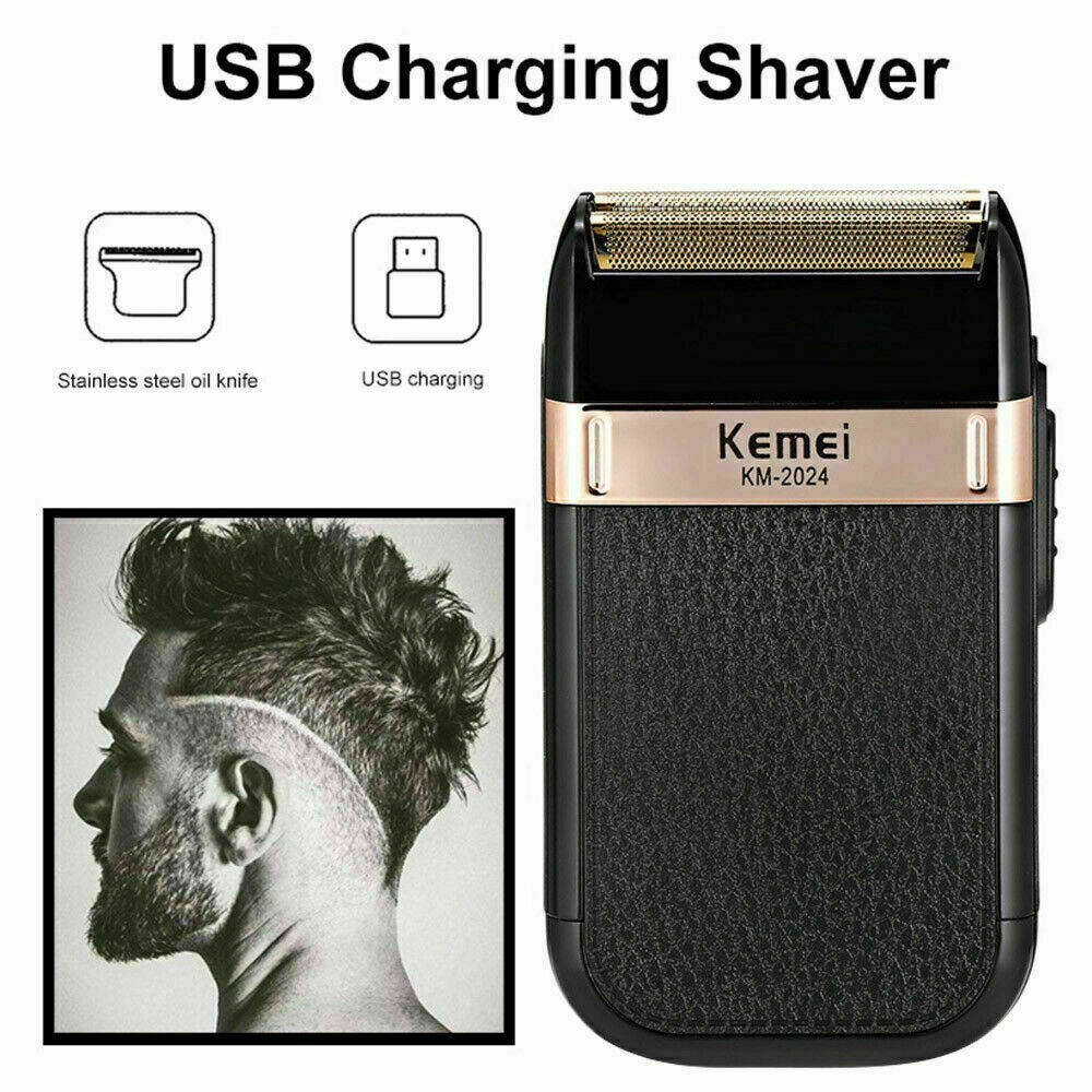 US Men’s Electric Shaver Trimmer Razor Rechargeable Hair Beard Shaving Machine