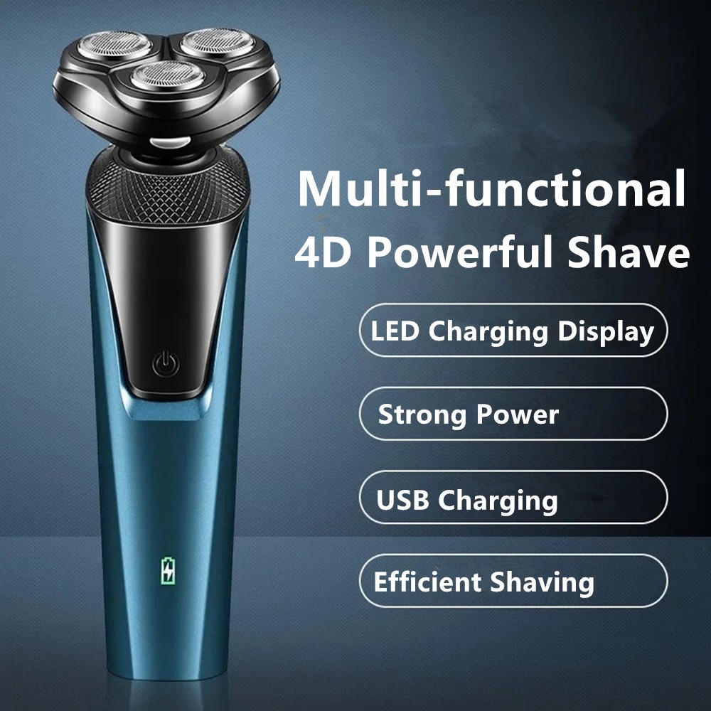 USB Rechargeable 3-In-1 Men’s Professional Multi-function Beard, nose,shave,ear