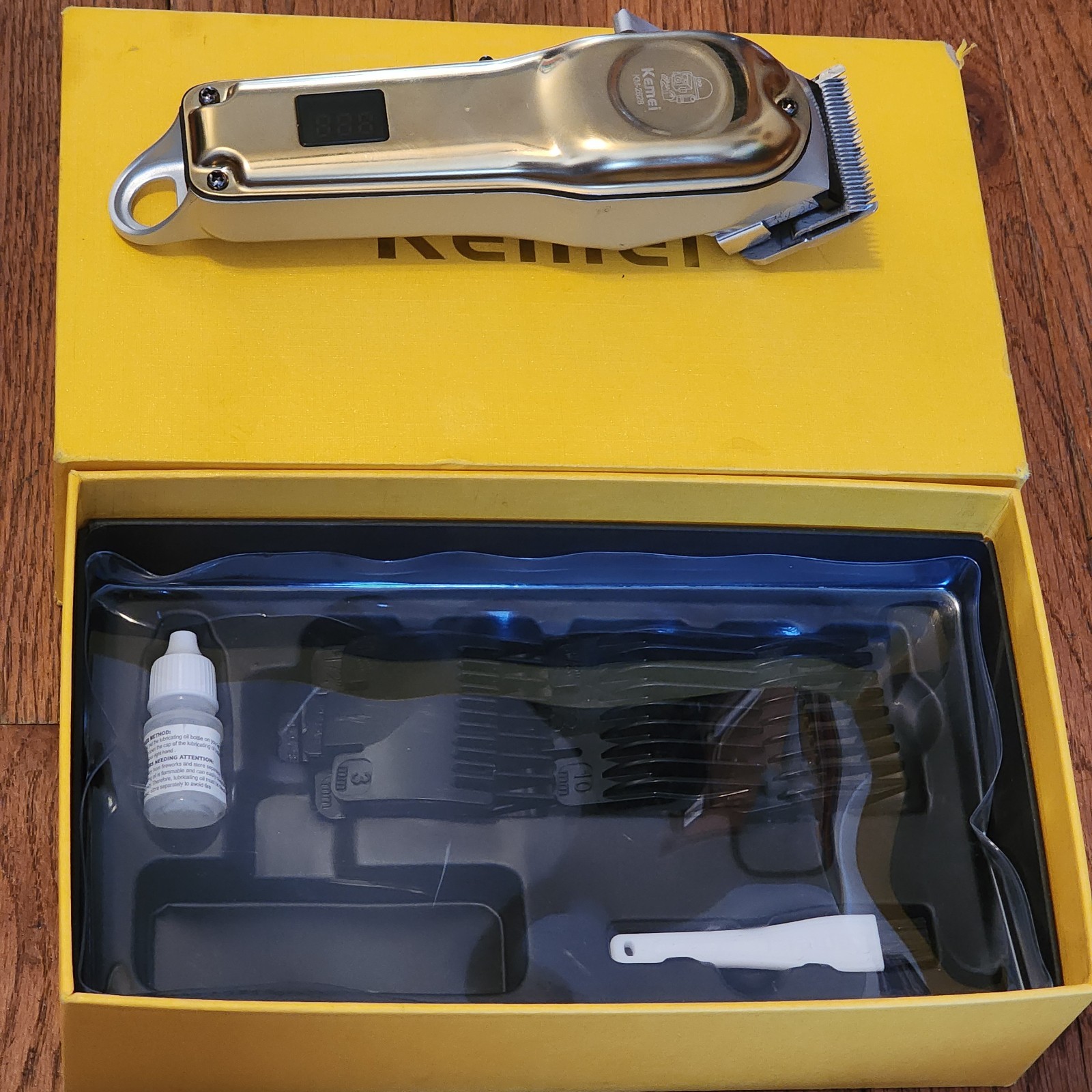 Kemei Professional Gold Plated Trimmer Set