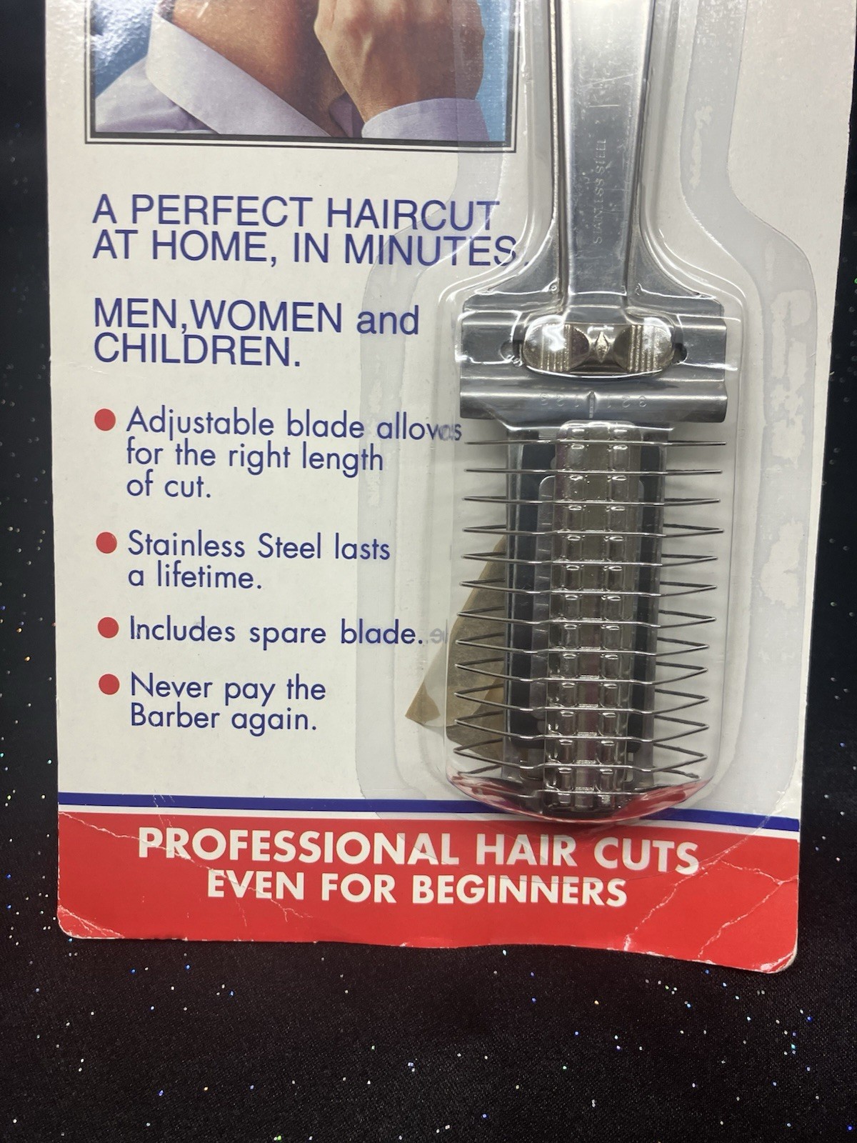 Barber Magic Precision Hair Cutting Appliance Razor Blade Cutter Stainless New