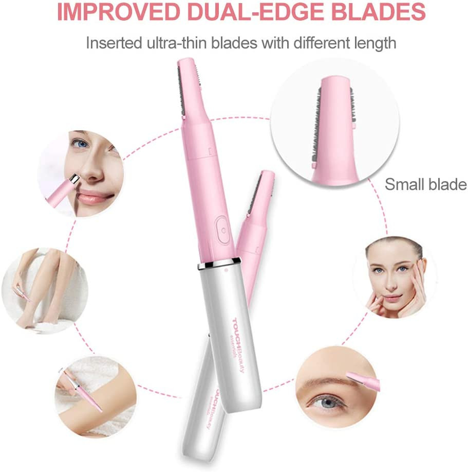 Recortadora de vello para rostro, cejas, nariz, orejas y cuerpo