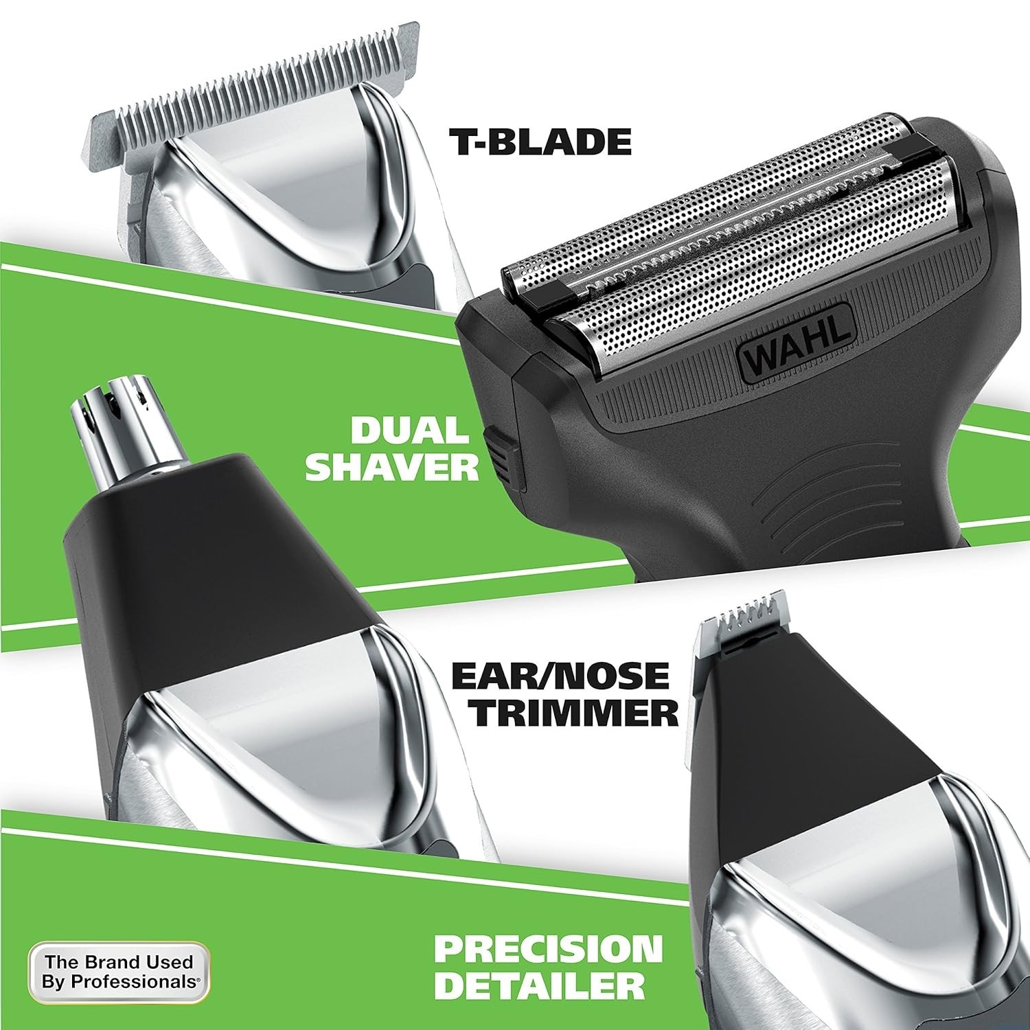 Wahl Beard Trimmer for Men Rechargeable Lithium-Ion Grooming Kit – Choose Model