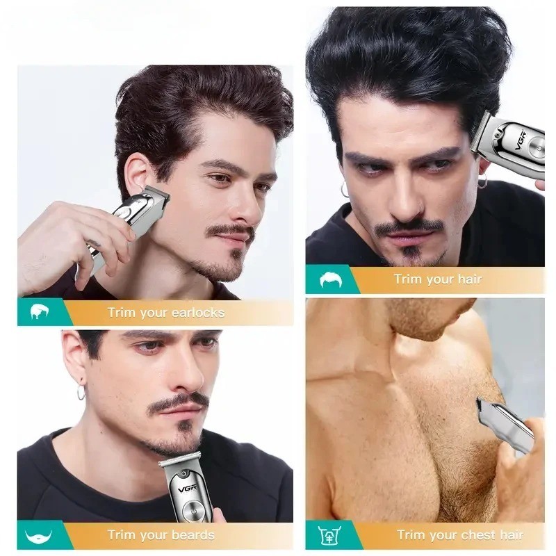 2026 New Hair Trimmer Professional Hair Clipper Rechargeable Hair Cutting Machin
