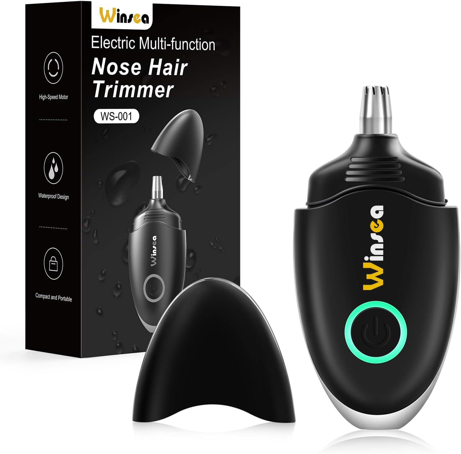 Ear and Nose Hair Trimmer for Men and Women – Travel Trimmer, High-Precision Nos