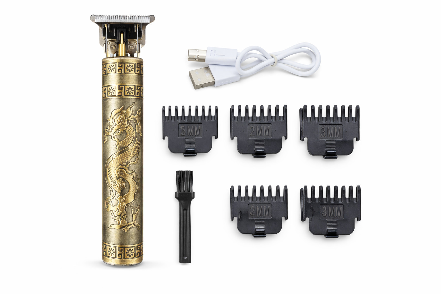 Vintage T9 Barbeador Dragon Beard Hair Trimmer Cutter Machine for Men