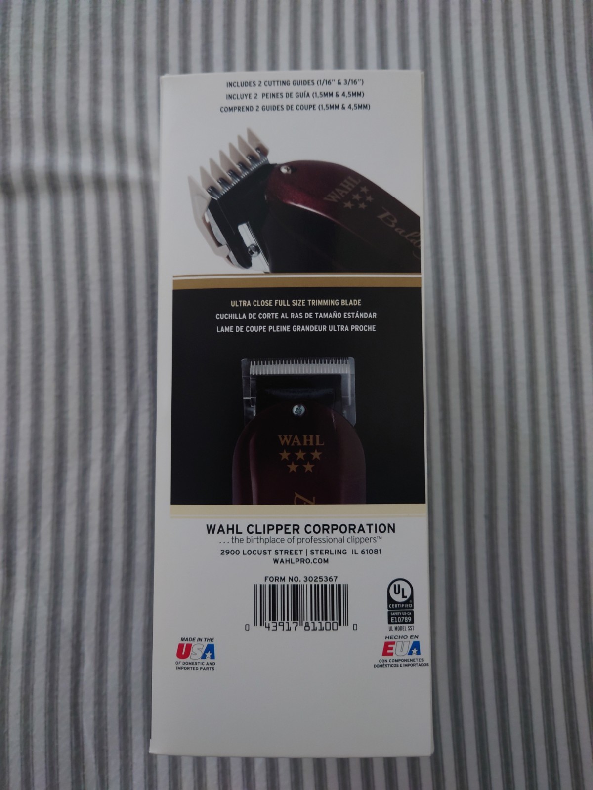 Wahl Balding Clipper Corded New