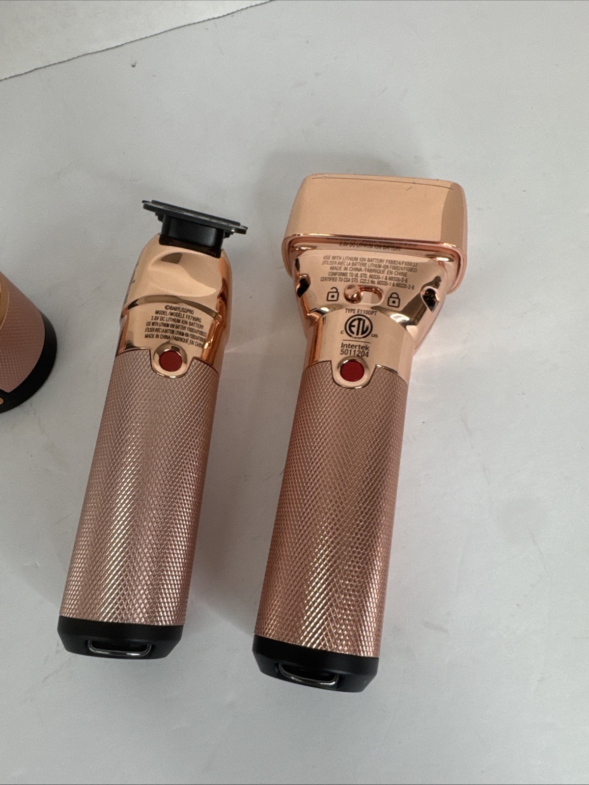 BaByliss PRO FX ONE ROSE GOLD FX Set Metal Black & Rose Limited – one battery