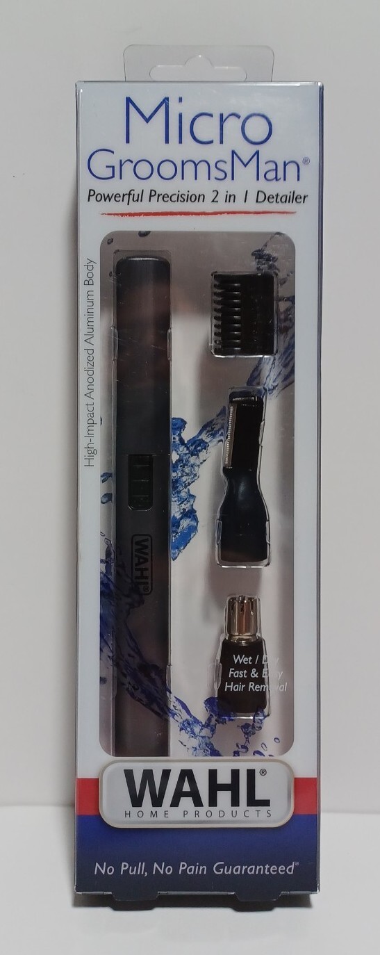 Wahl Micro Groomsman Personal Pen Trimmer & Detailer for Hygienic Grooming B12