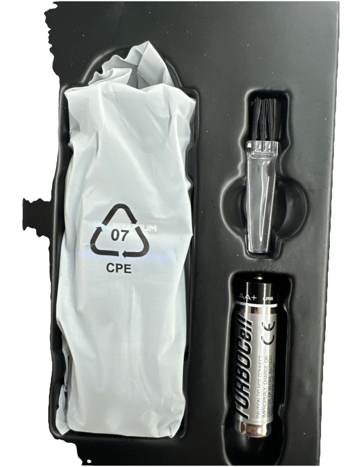 Microtouch Titanium Edge Ear & Nose Trimmer – Dual Rotary Blade Heads Black