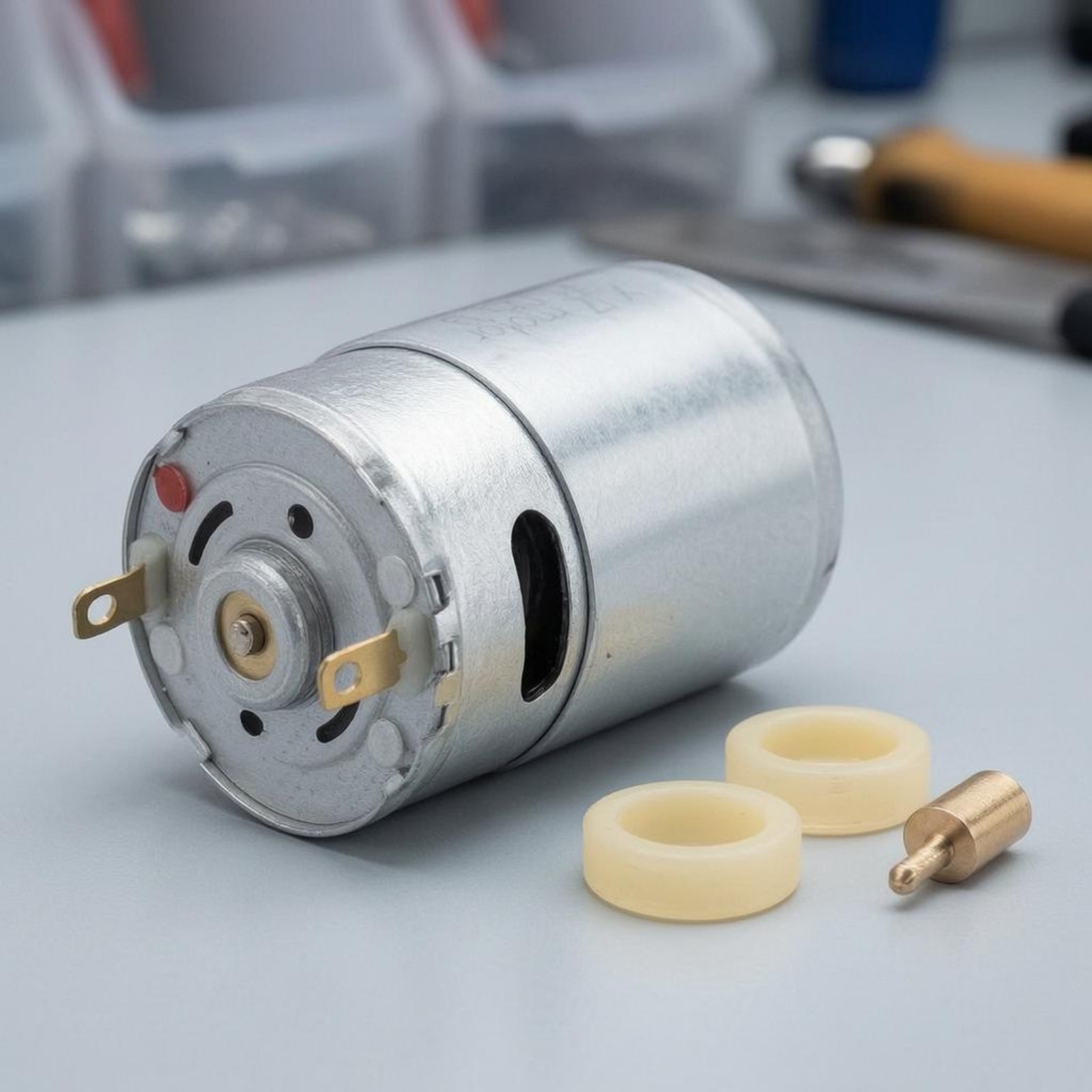 Hair Trimmer Replacement Drive Single Unit Protruding Shaft Repair Part Brass