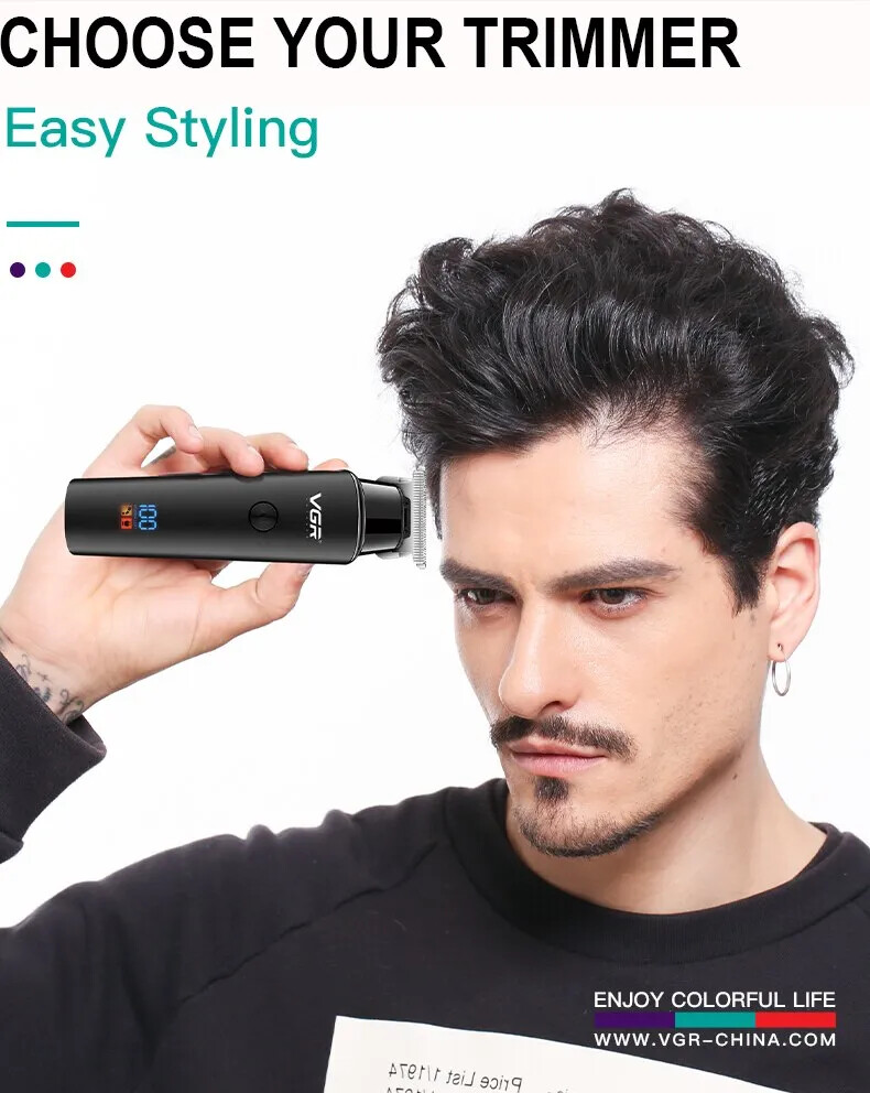 Hair Trimmer Electric Beard Shaver Clipper Machine Cordless Professional 20% OFF