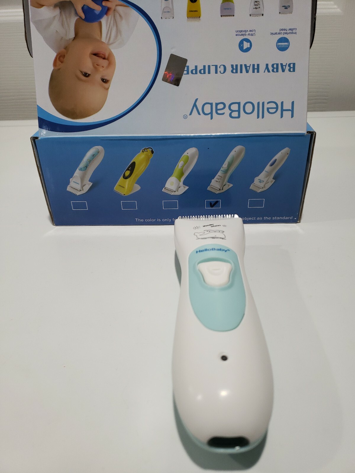 Hello Baby Baby Hair Clipper BABY BLUE