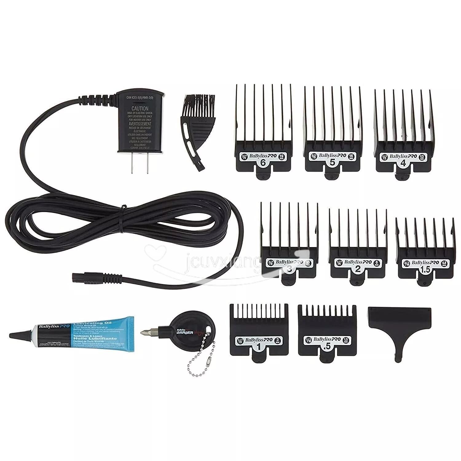 NEW Cord/Cordless Adjustable Clipper Babyliss Pro BLACK and GOLD FX FX870BN