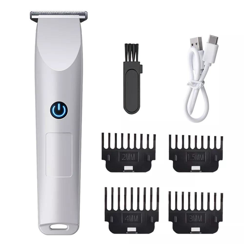 White Men Electric Hair Clipper Beard Trimmer Barber Shaving Tool