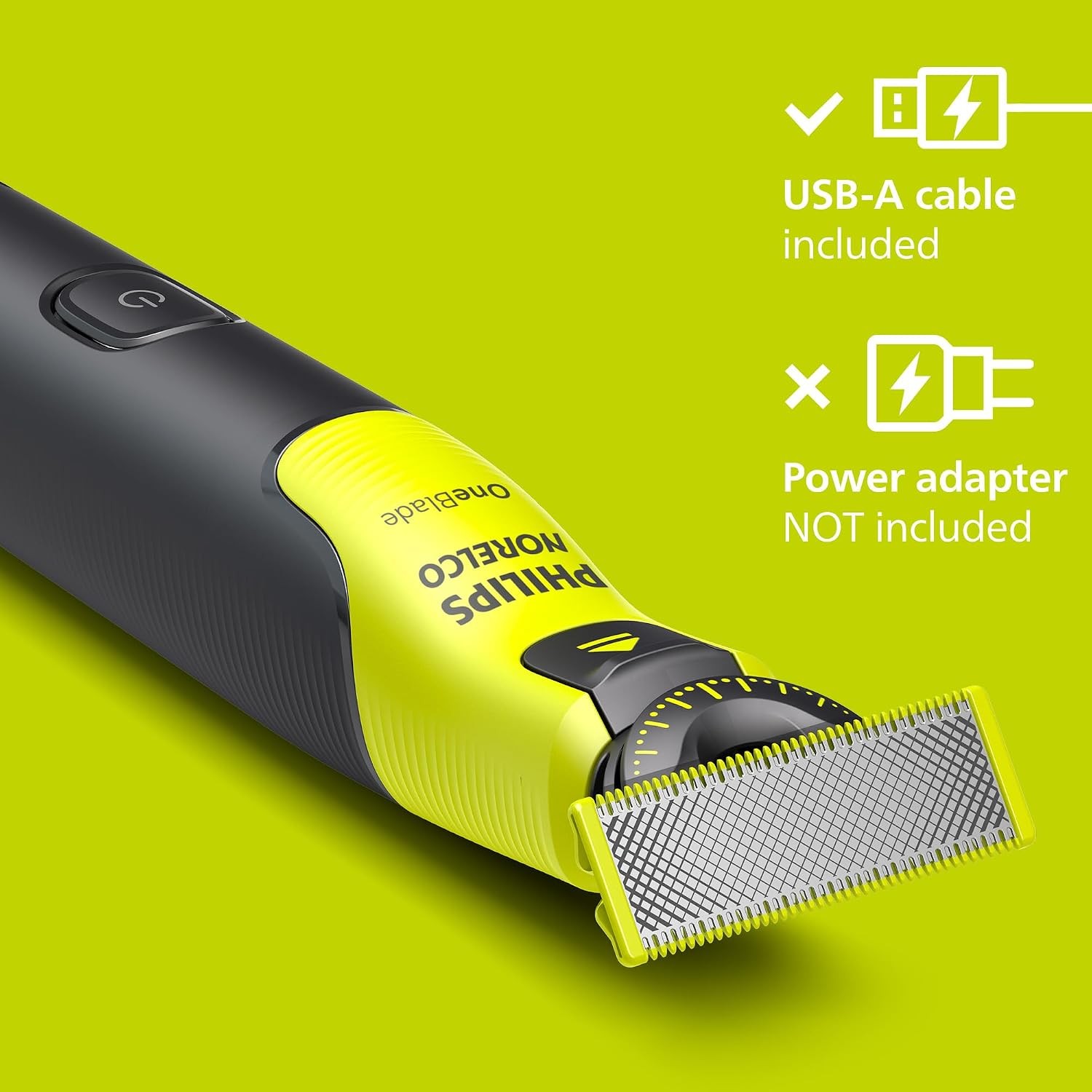 Norelco OneBlade 360 Hybrid Trimmer & Shaver, App Connected, QP4530/90