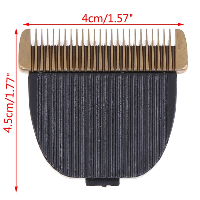 Ceramic Titanium Replacement Clipper Blade Cutter Hair Grooming Trimmer Sha Jp9