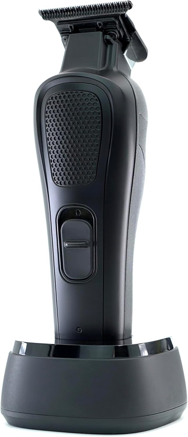 Supreme Trimmer Darkstar82 ST800 Metal Body Barber Trimmer – 9100 RPM, Black