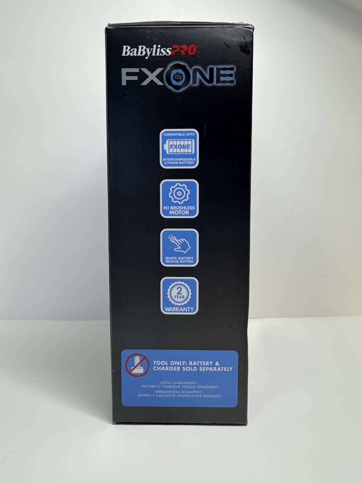 BaBylissPRO FXONE BlackFX Clipper & Trimmer Prepack FX1CTMBTO (Tools Only)