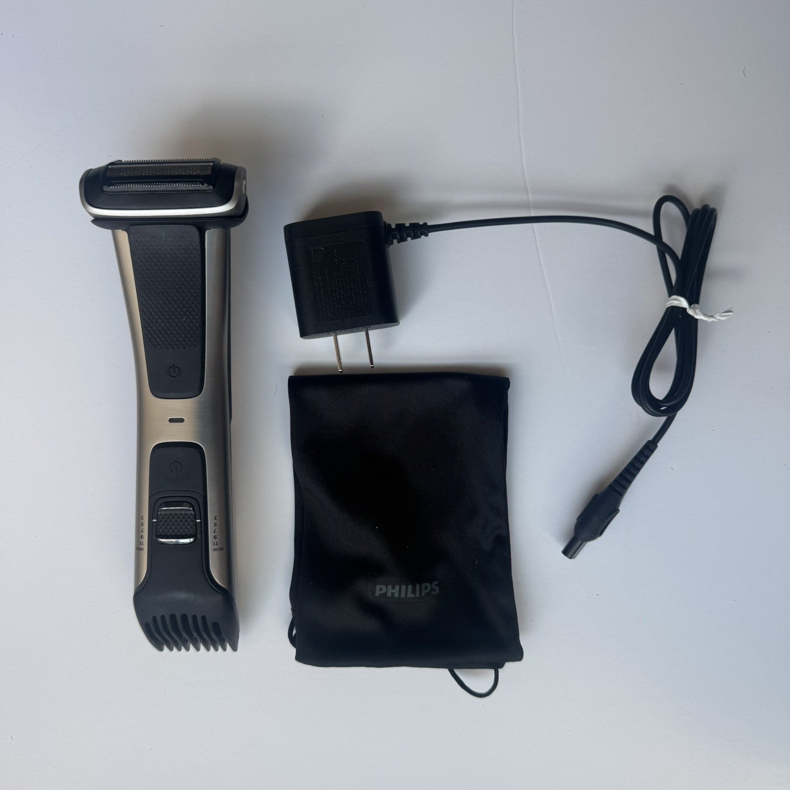 Philips Bodygroom Series 7000 Body Groomer Trimmer Shaver Open Box Complete