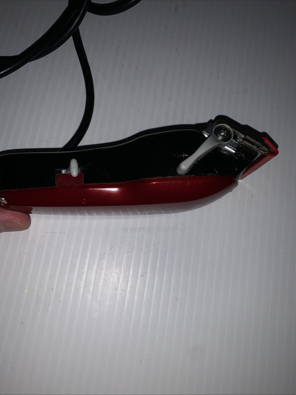 Wahl Designer Model ST Clippers With Attachments Black Hard Case.